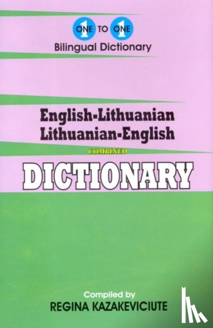 R. Kazakeviciute - One-to-one dictionary