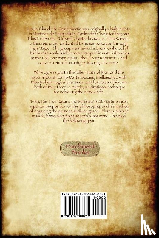 Saint-Martin, Louis-Claude de - Man