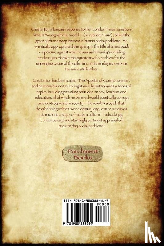 Chesterton, Gilbert Keith - What's Wrong With The World