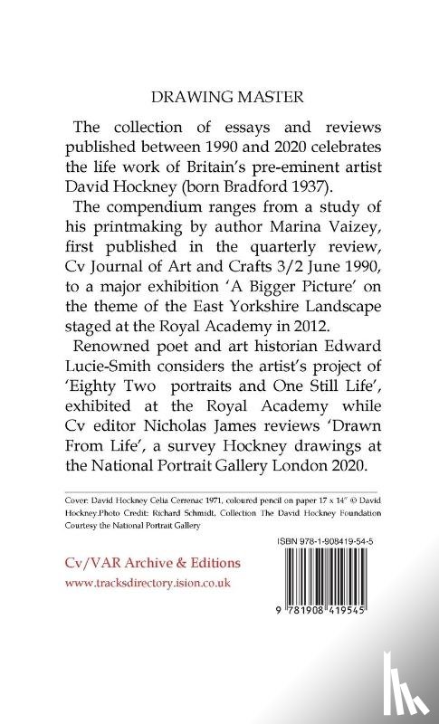 James, Nicholas, Vaizey, Marina, Cahill, James - Drawing Master