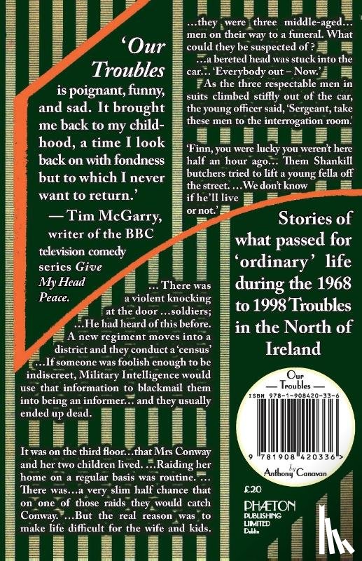 Canavan, Anthony - OUR TROUBLES