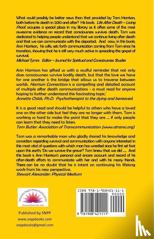 Harrison, Ann - Harrison Connections