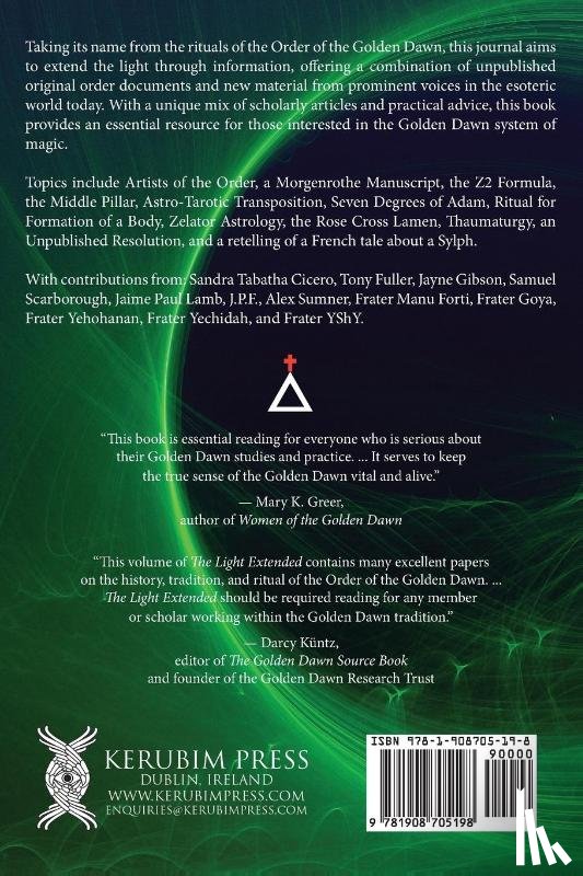 Cicero, Sandra Tabatha, Yechidah, Frater, Lamb, Jaime Paul - The Light Extended