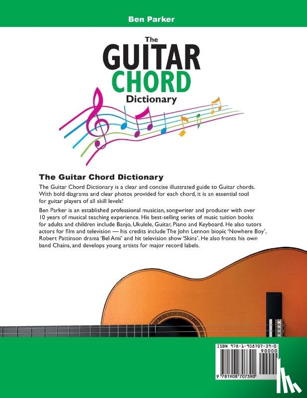 Parker, Ben (Bay Area Independent Publishers Assn.) - The Guitar Chord Dictionary