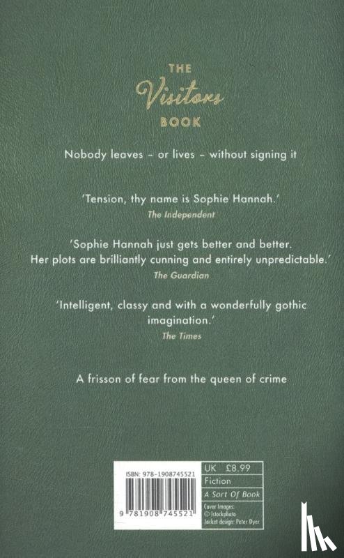 Hannah, Sophie - The Visitors Book