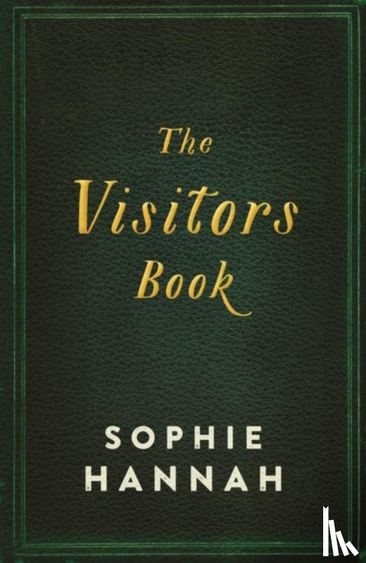 Hannah, Sophie - The Visitors Book