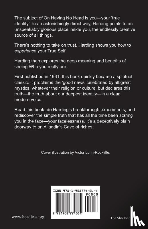 Harding, Douglas Edison - On Having No Head
