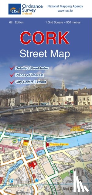 Ordnance Survey Ireland - Cork Street Map