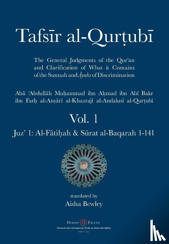 Al-Qurtubi, Abu 'abdullah Muhammad - Tafsir al-Qurtubi - Vol. 1