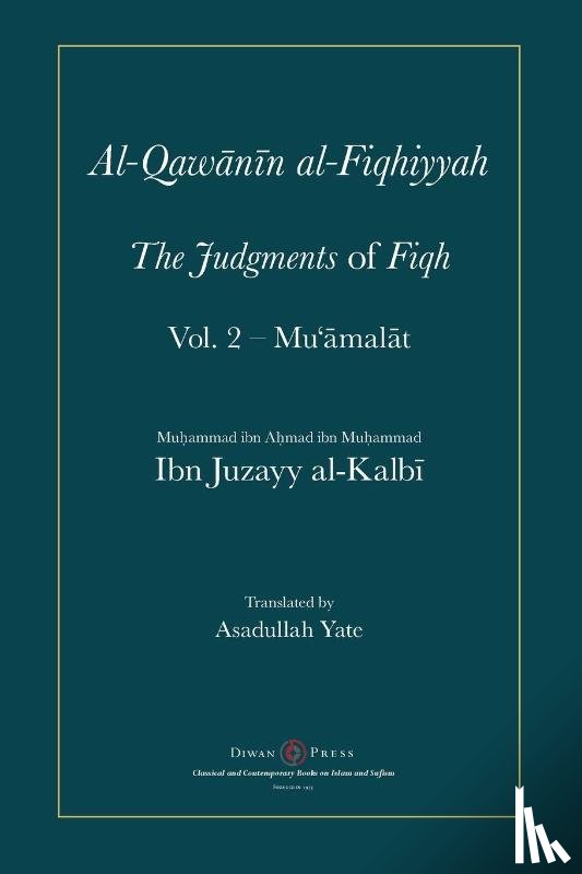 Al-Kalbi, Abu'l-Qasim Ibn Juzayy - Al-Qawanin al-Fiqhiyyah