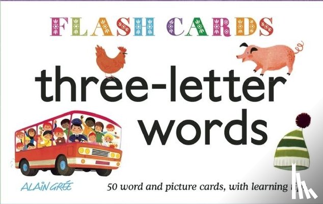 Grée, Alain - Three-Letter Words - Flash Cards