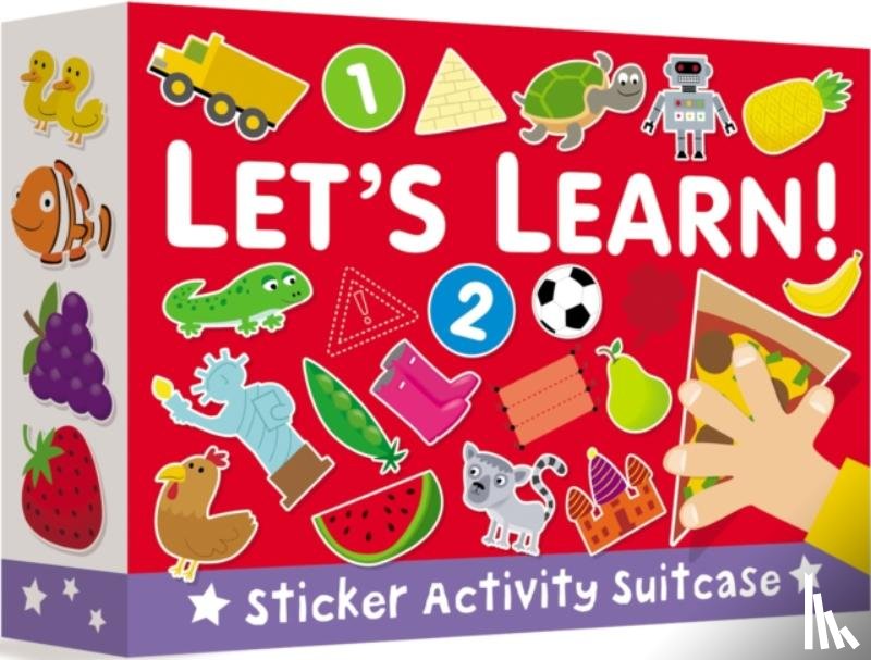  - Sticker Activity Suitcase - Let's Learn!