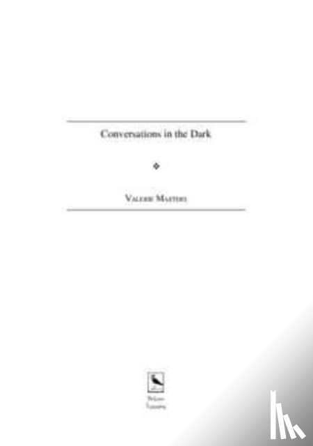 Masters, Valerie - Conversations in the Dark