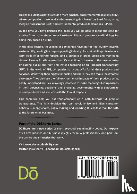 Arratia, Ramon - Full Product Transparency