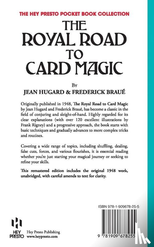 Hugard, Jean, Braue, Frederick - The Royal Road To Card Magic