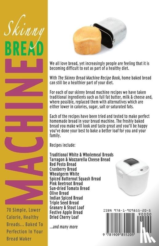 Cooknation - The Skinny Bread Machine Recipe Book