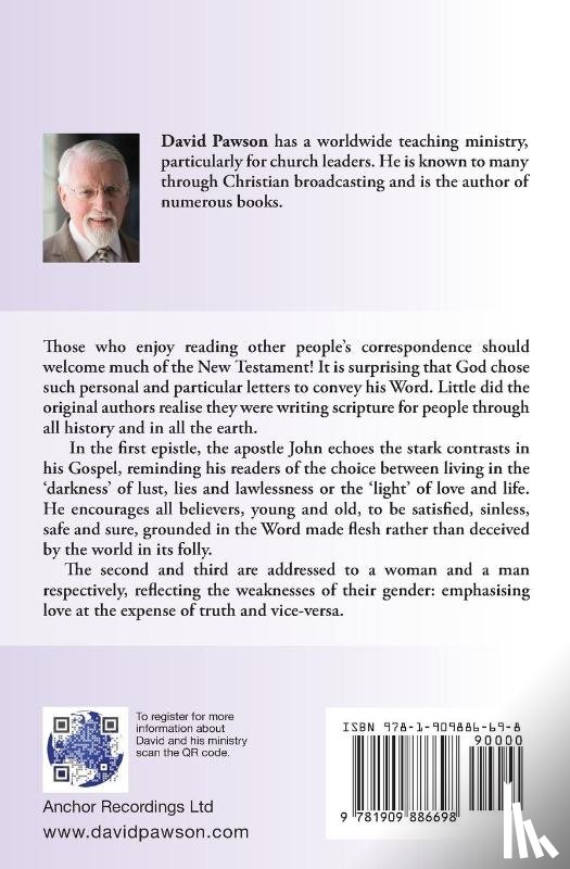 Pawson, David - A Commentary on the Letters of John