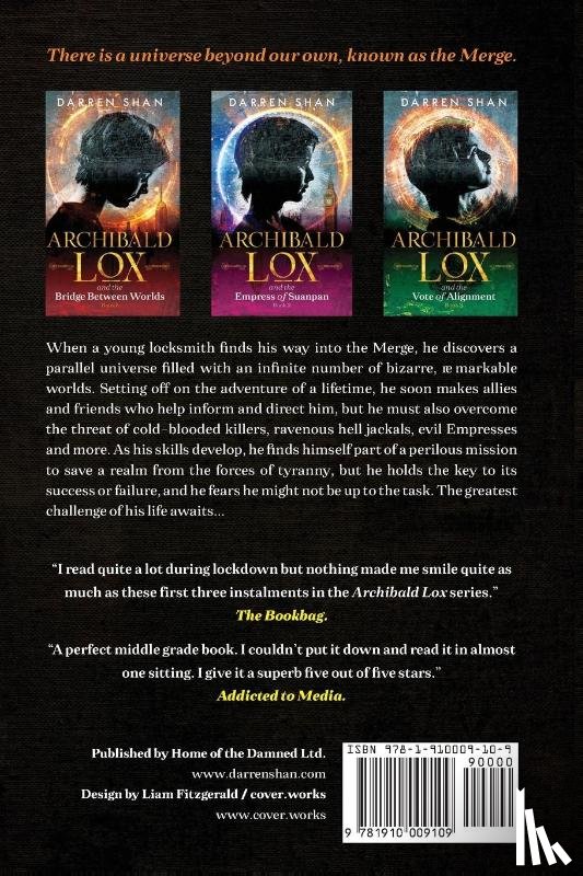Shan, Darren - Archibald Lox Volume 1