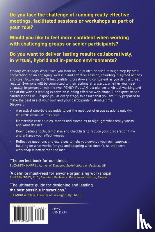 Pullan, Penny - Making Workshops Work