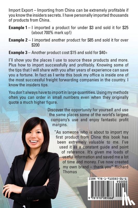 Cheng, Mai - Import Export Importing from China Easily and Successfully