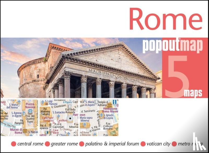 Maps, Popout - Rome PopOut Map