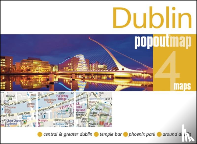 Maps, Popout - Dublin PopOut Map