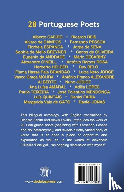 Zenith, Richard, Levitin, Alexis - 28 Portuguese Poets: Bilingual Anthology