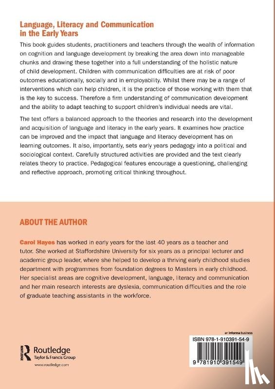 Hayes, Carol - Language, Literacy and Communication in the Early Years