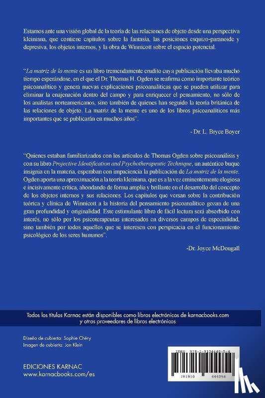 Ogden, Thomas H - La Matriz de la Mente