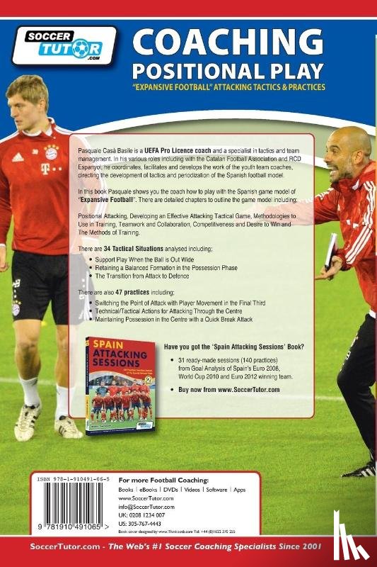 Basile, Pasquale Casa - Coaching Positional Play - ''Expansive Football'' Attacking Tactics & Practices
