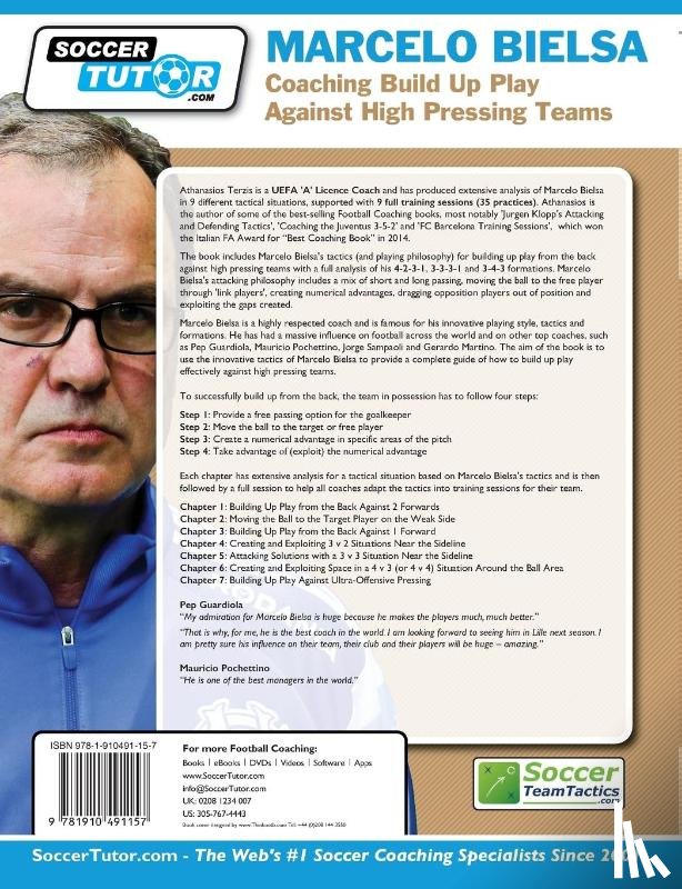 Terzis, Athanasios - Marcelo Bielsa - Coaching Build Up Play Against High Pressing Teams