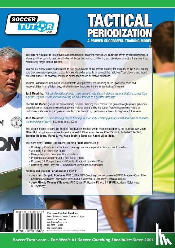 Bordonau, Juan Luis Delgado, Villanueva, Jose Alberto Mendez - Tactical Periodization - A Proven Successful Training Model