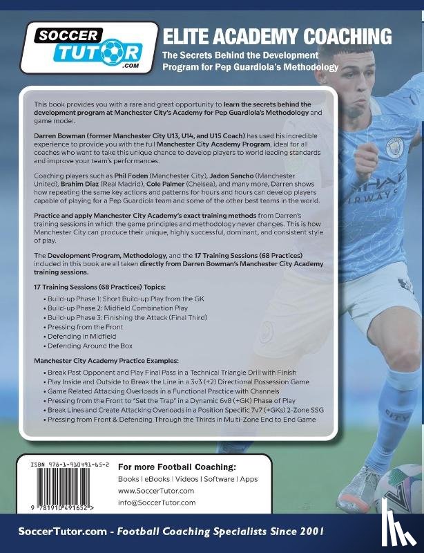 Bowman, Darren - Elite Academy Coaching - The Secrets Behind the Development Program for Pep Guardiola's Methodology