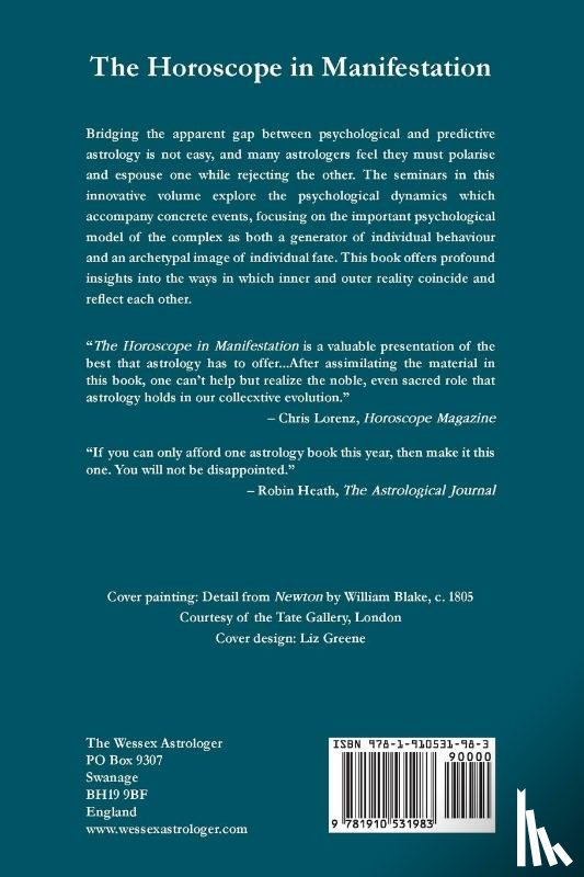 Greene, Liz - The Horoscope in Manifestation: Psychology and Prediction