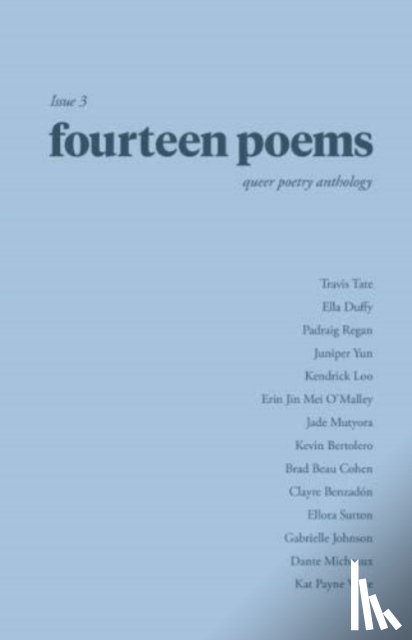 ed. Ben Townley-Canning - Fourteen Poems: Issue Three