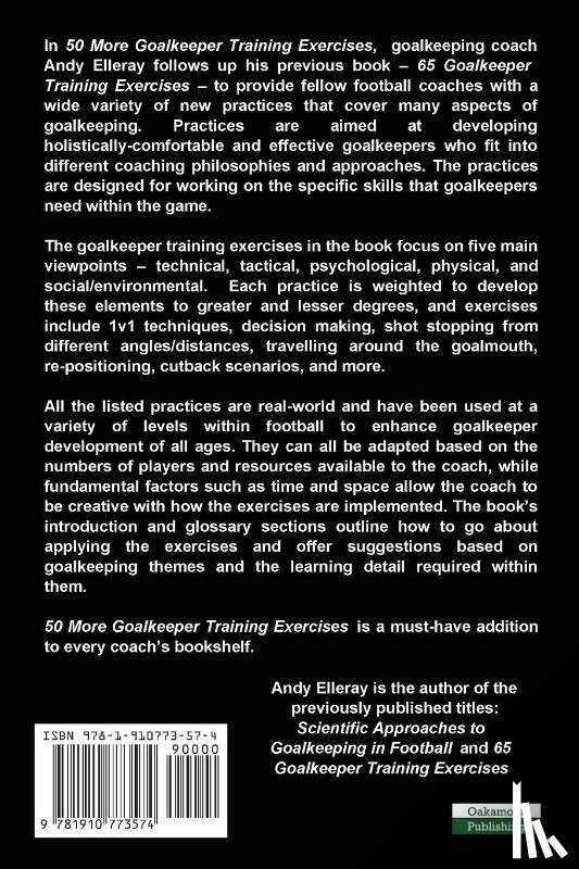 Elleray, Andy - 50 More Goalkeeper Training Exercises
