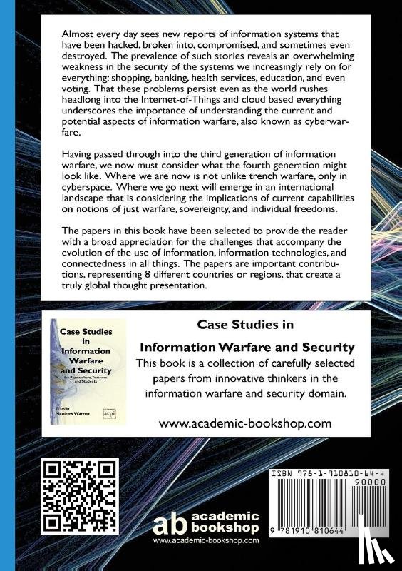  - Leading Issues in Cyber Warfare and Security