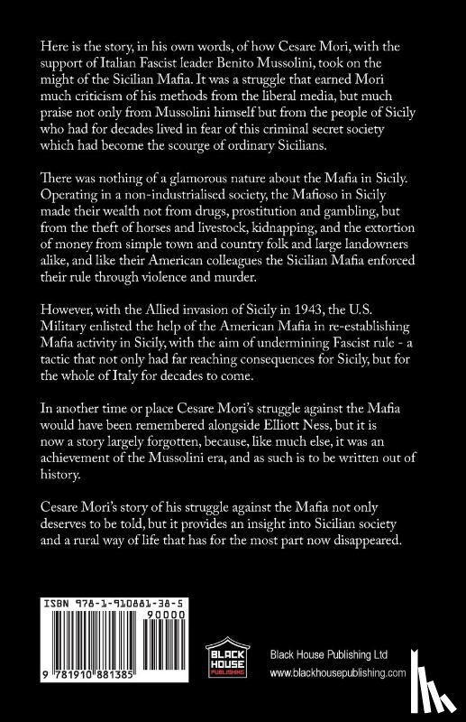 Mori, Cesare - The Last Struggle With The Mafia