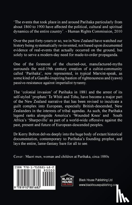 Bolton, Kerry - The Parihaka Cult