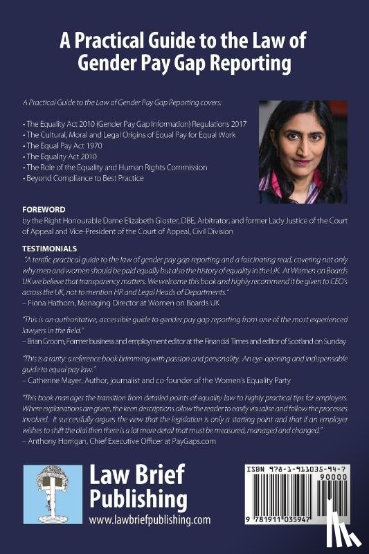 Iyengar, Harini - A Practical Guide to the Law of Gender Pay Gap Reporting