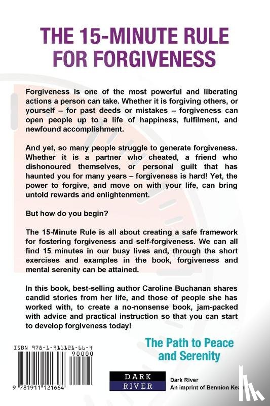 Buchanan, Caroline - The 15-Minute Rule for Forgiveness
