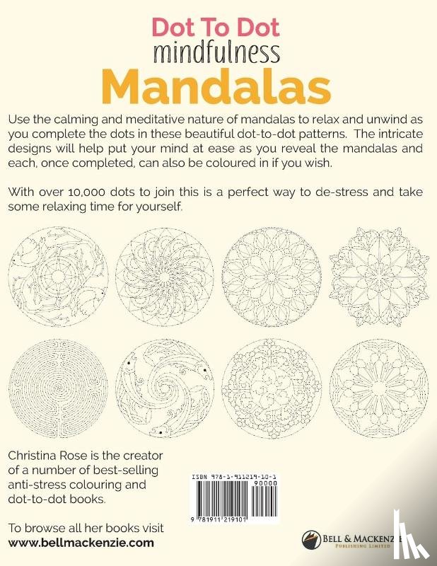 Rose, Christina - Dot To Dot Mindfulness Mandalas