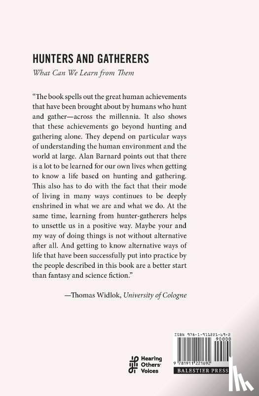 Barnard, Alan - Hunters and Gatherers