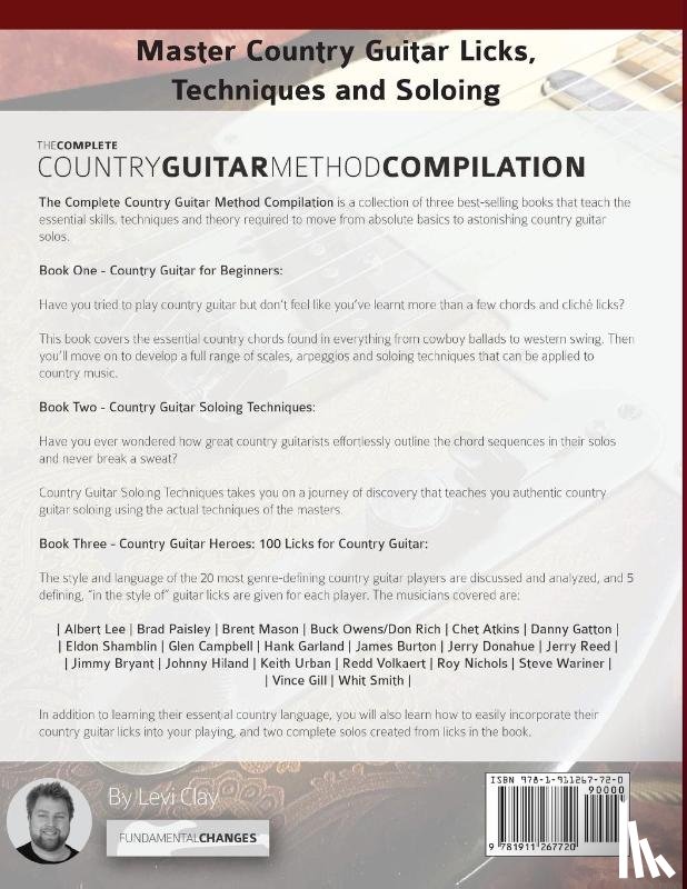 Clay, Levi - The Complete Country Guitar Method Compilation