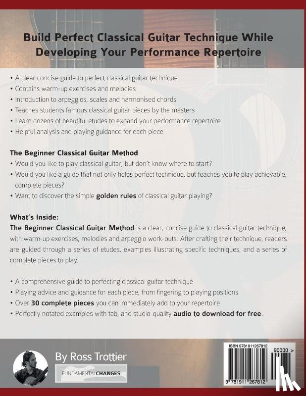 Trottier, Ross - The beginner classical guitar method