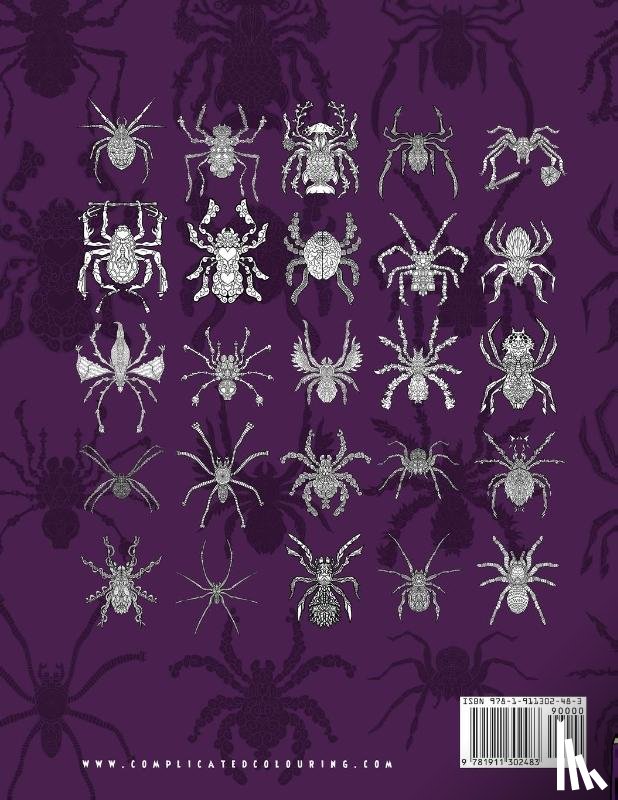 Colouring, Complicated - Complicated Spiders