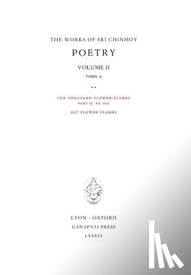 Chinmoy, Sri - Poetry II, tome 2