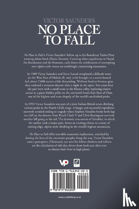 Saunders, Victor - No Place To Fall