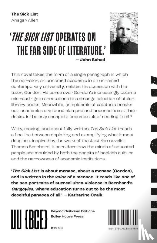 Allen, Ansgar - The Sick List