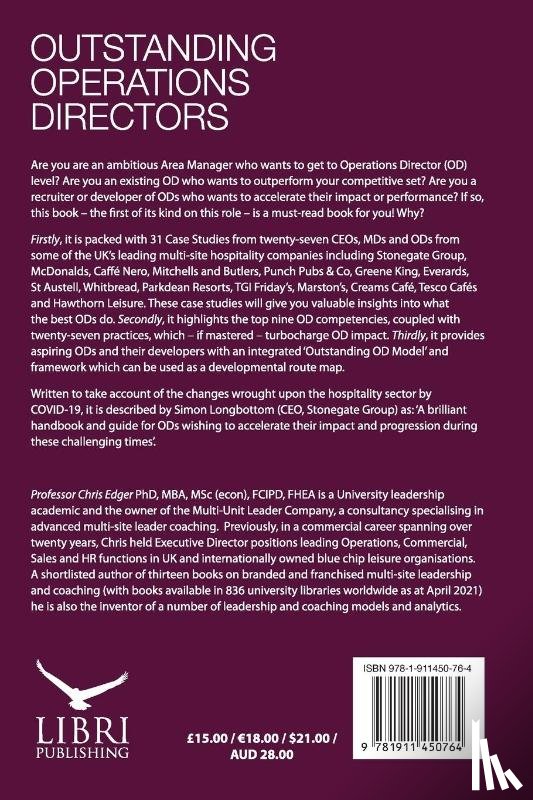 Edger, Chris - Outstanding Operations Directors